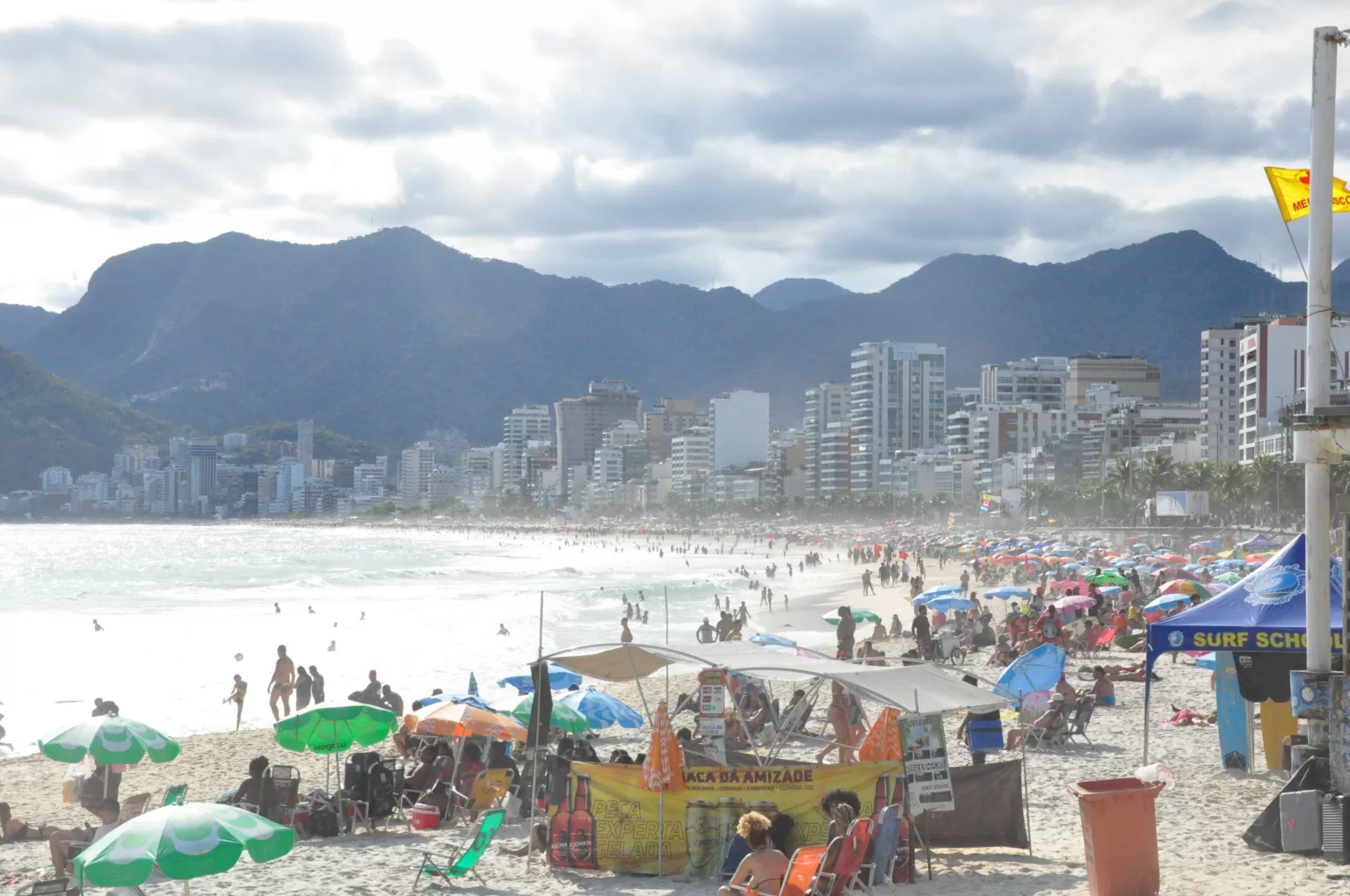 Ipanema Beach in Rio